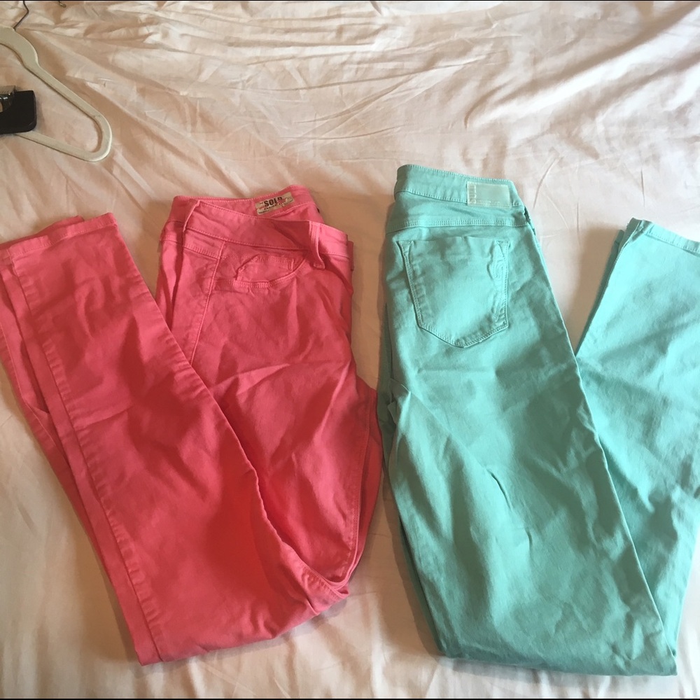 COPY - 2 PAIRS design lab skinny jeans